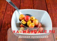 Faules Rezept für Marmelade aus Ranetki mit Schwänzen